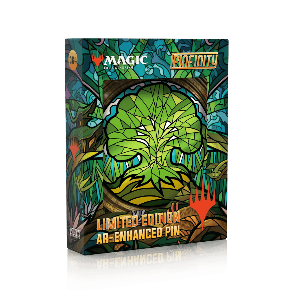 Magic: the Gathering - Stained Glass Forest Pin - 