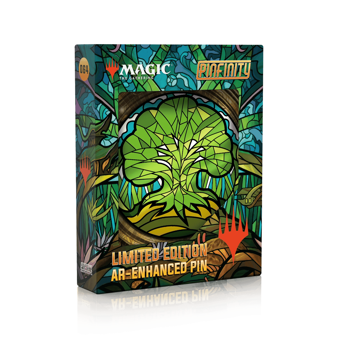 Magic: the Gathering - Stained Glass Forest Pin - 