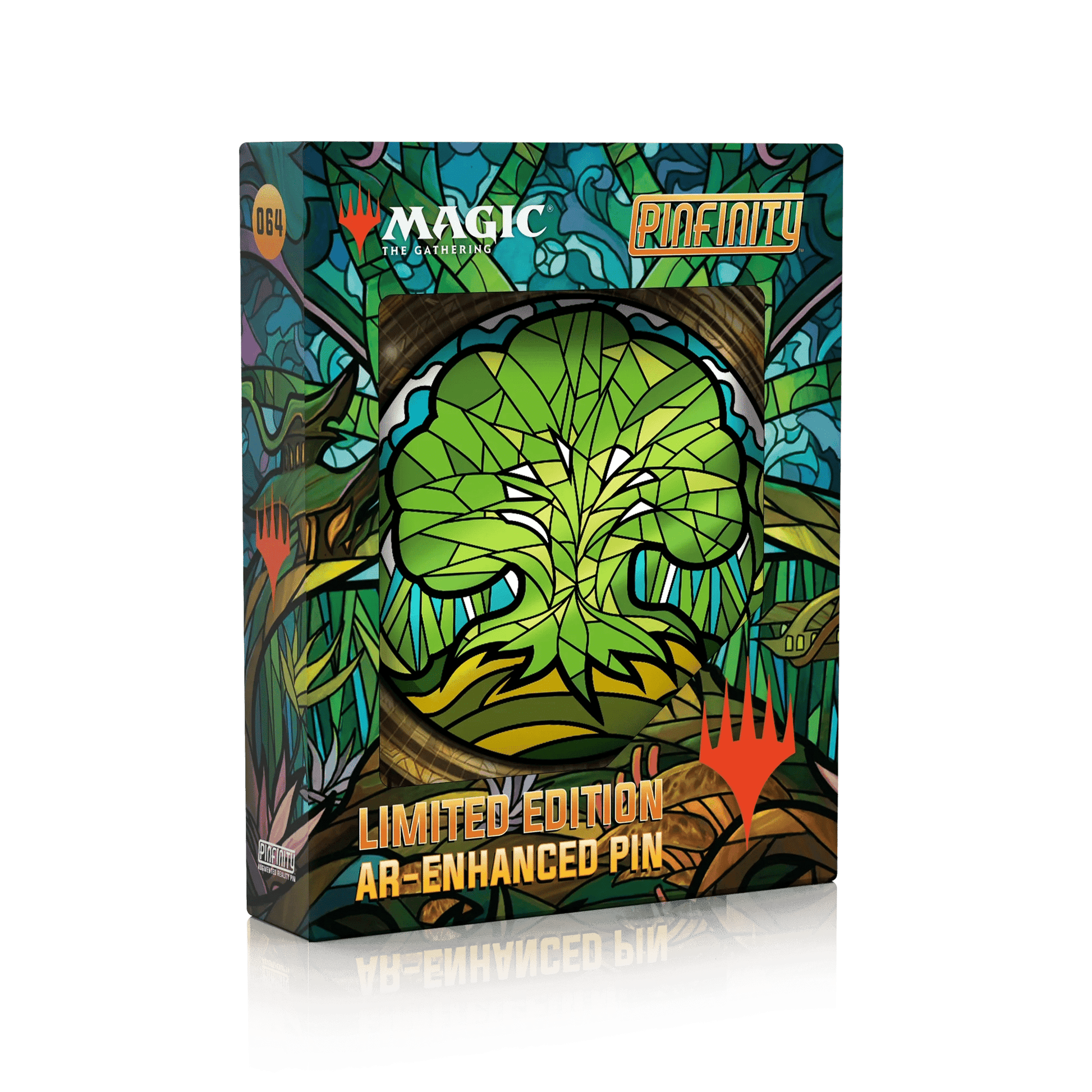 Magic: the Gathering - Stained Glass Forest Pin - 