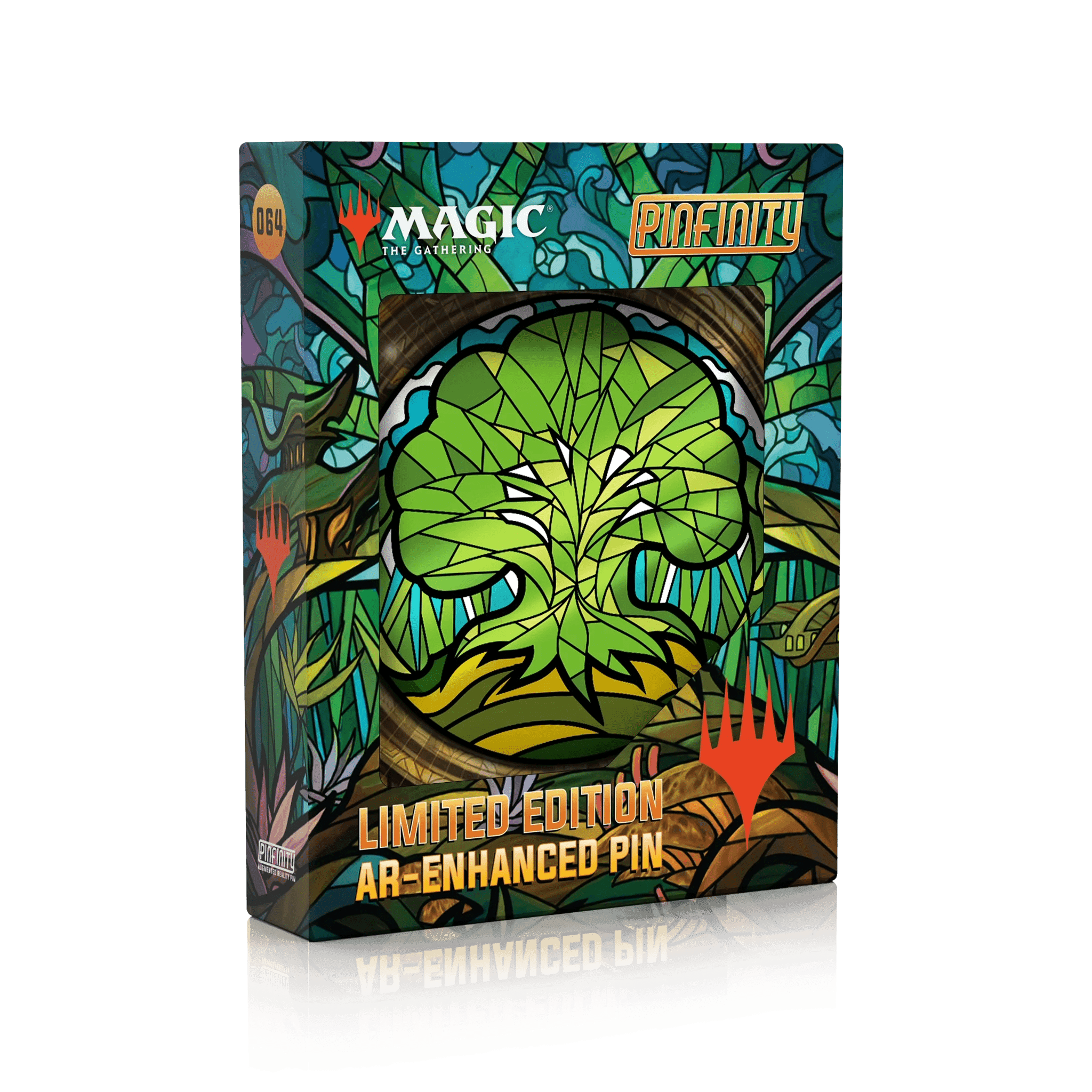 Magic: the Gathering - Stained Glass Forest Pin - 