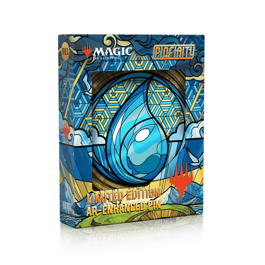 Magic: the Gathering - Stained Glass Island Pin - 