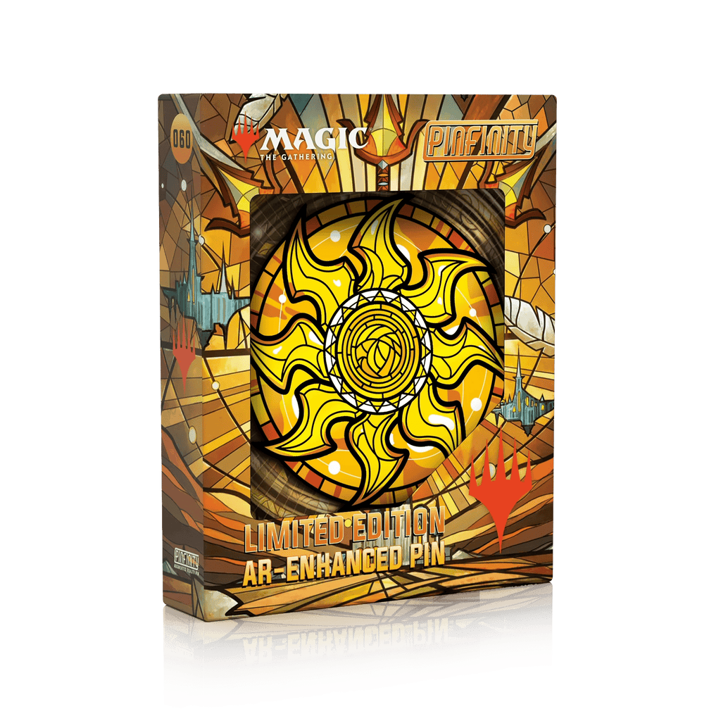 Magic: the Gathering - Stained Glass Plains Pin - 