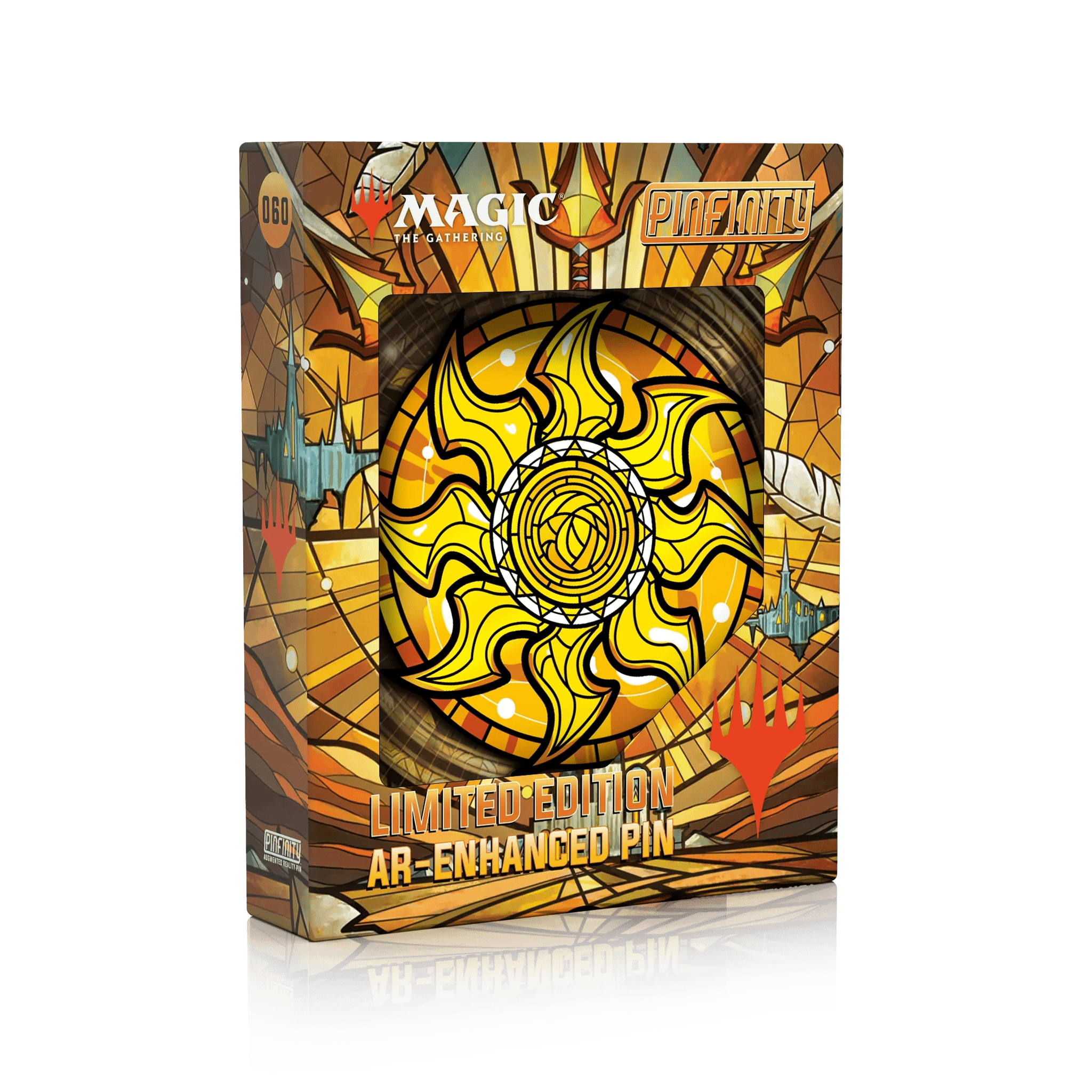 Magic: the Gathering - Stained Glass Plains Pin - 
