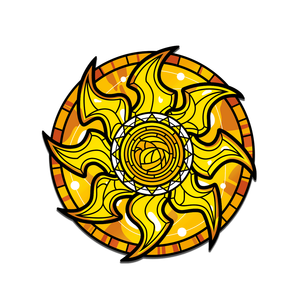 Magic: the Gathering - Stained Glass Plains Pin - 