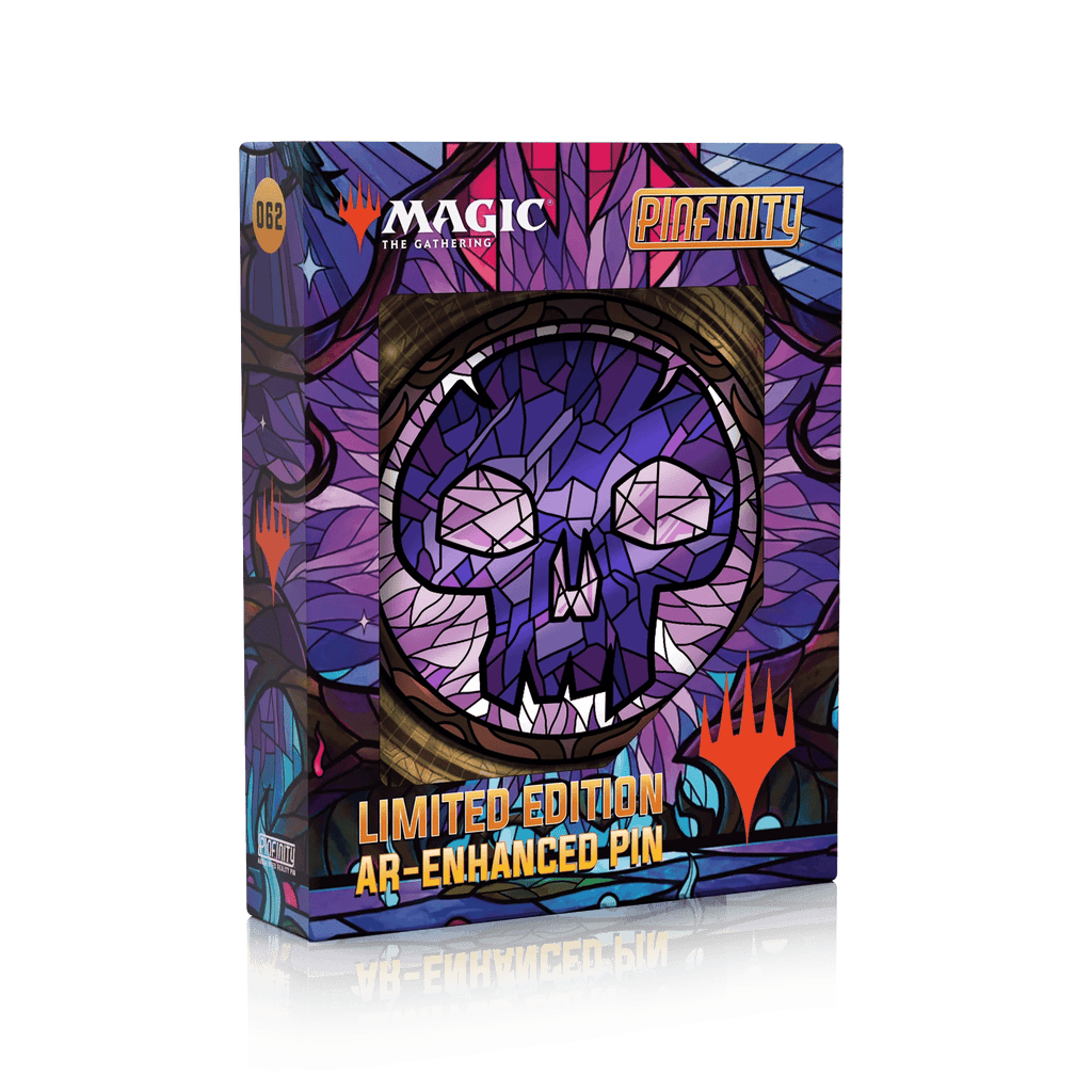 Magic: the Gathering - Stained Glass Swamp Pin - 