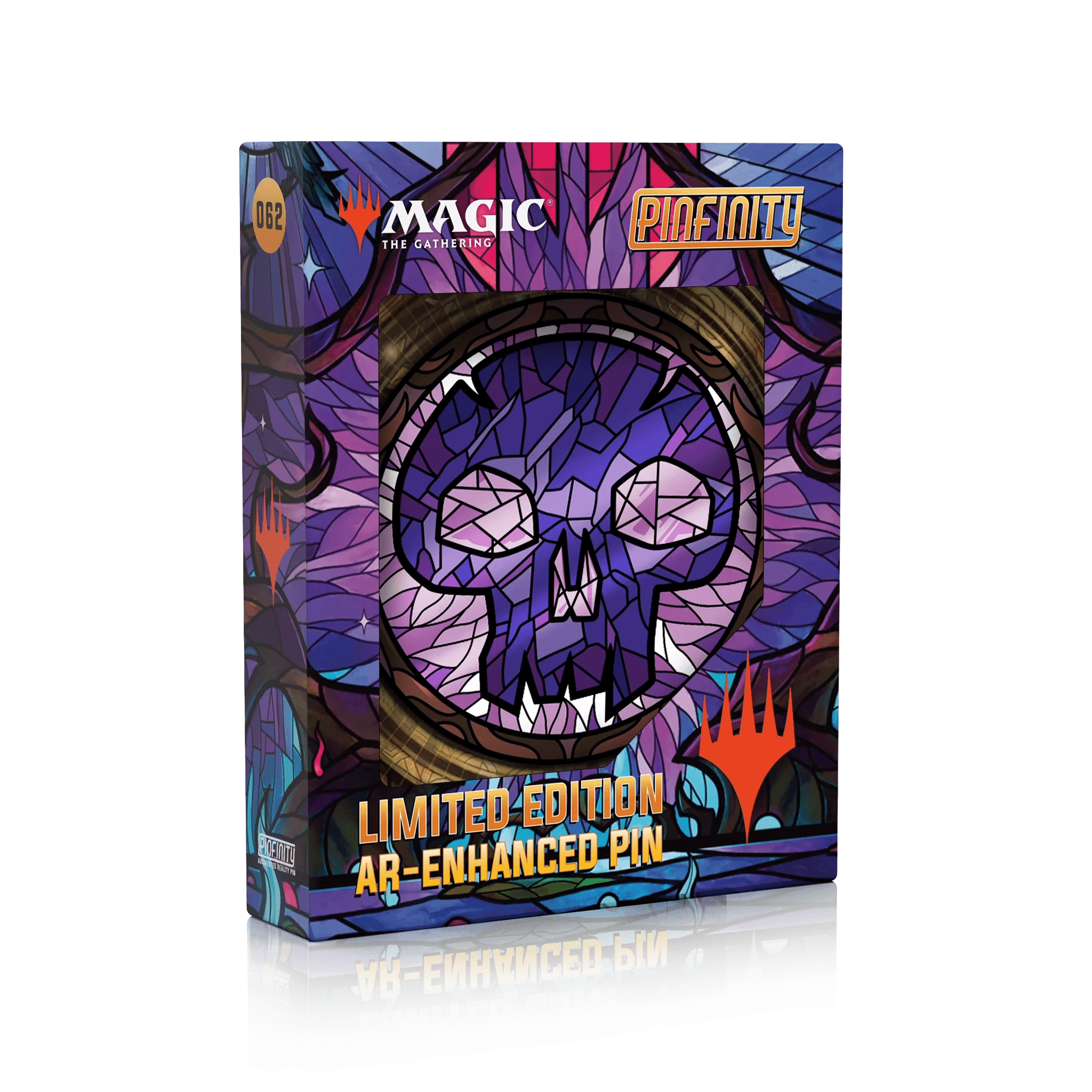 Magic: the Gathering - Stained Glass Swamp Pin - 