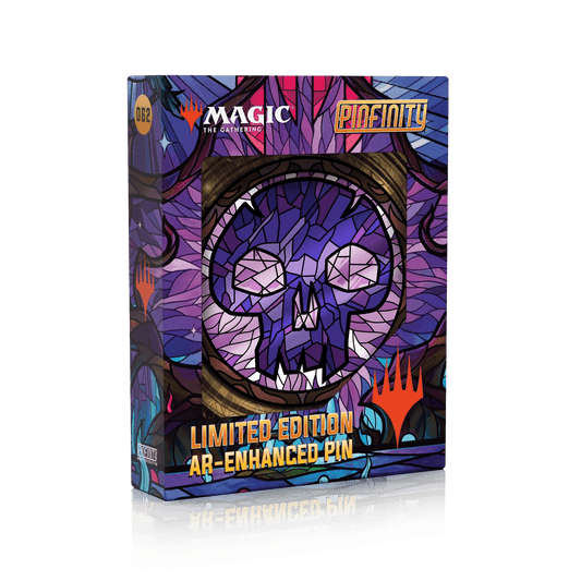 Magic: the Gathering - Stained Glass Swamp Pin - 