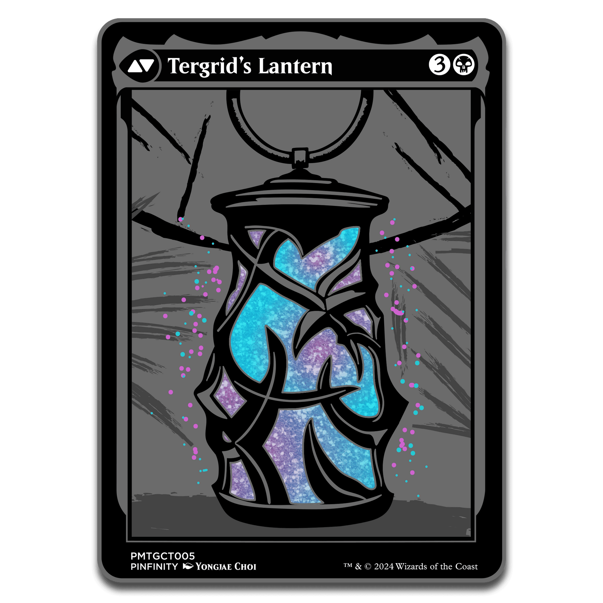 Magic: The Gathering - Tegrid God of Fright Commander Token (Double Sided) - 