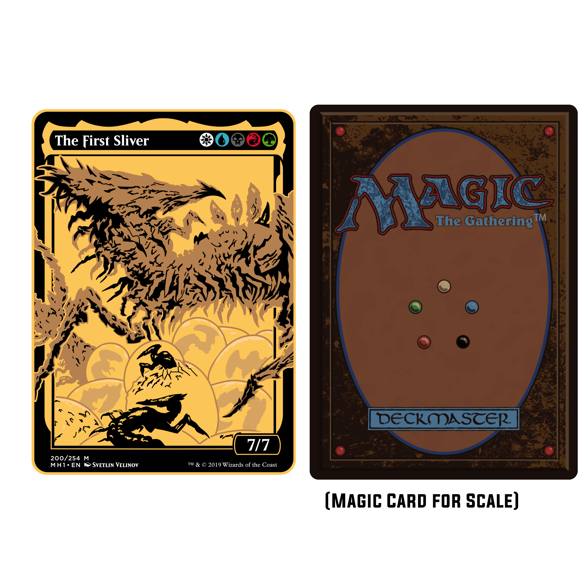 Magic: The Gathering - The First Sliver Commander Token - 