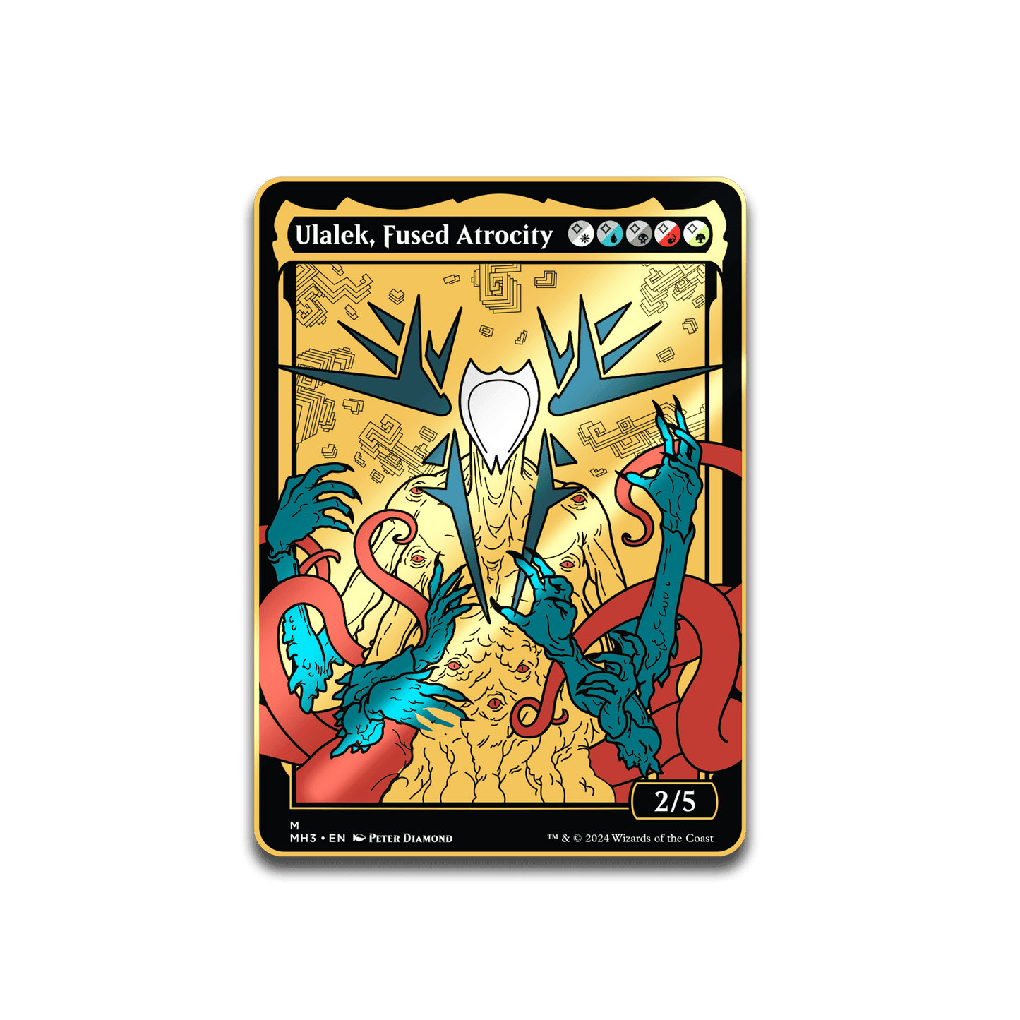 Magic: The Gathering - Ulalek Commander Token - 