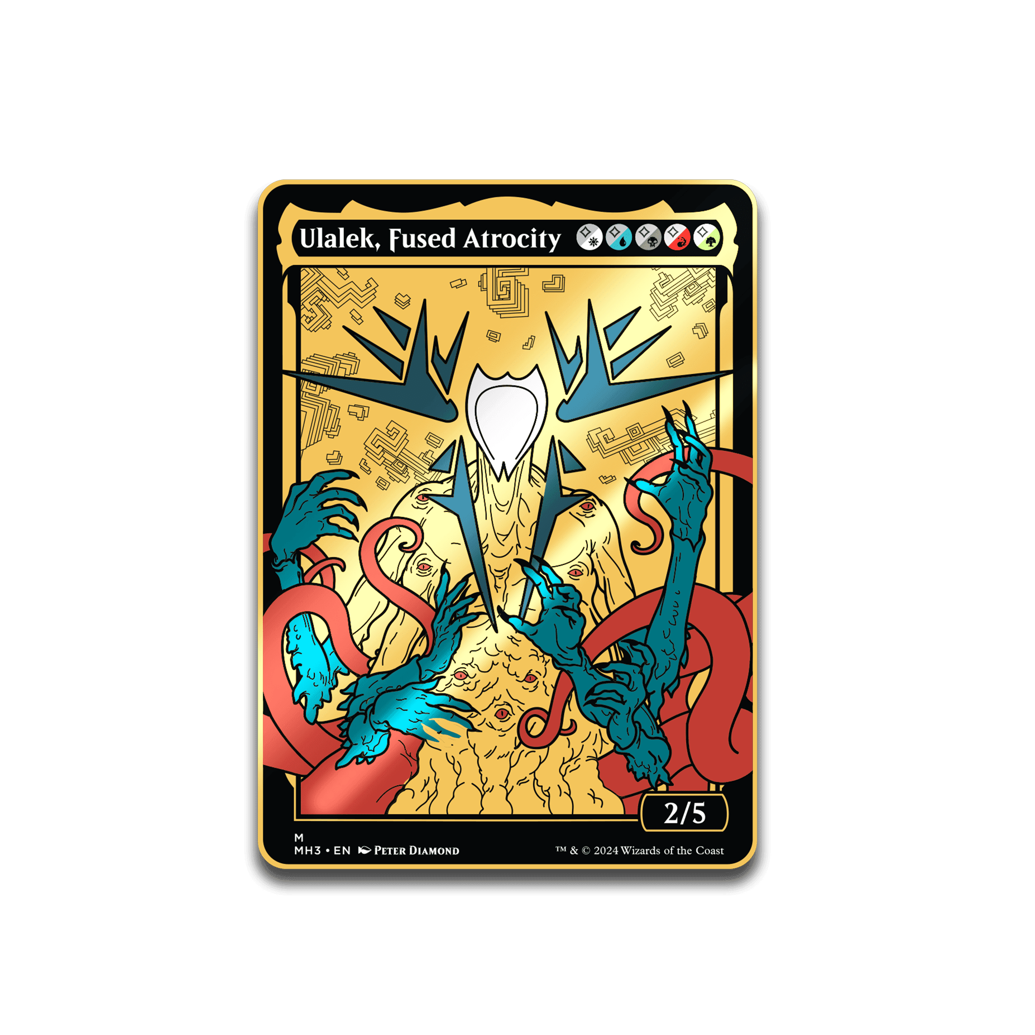 Magic: The Gathering - Ulalek Commander Token - 