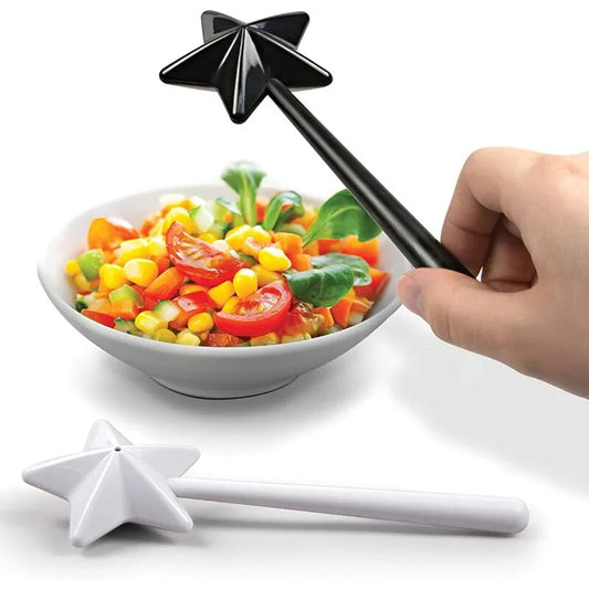 Magic Wand Salt and Pepper Dispenser Creative Kitchen Seasoning Bottle