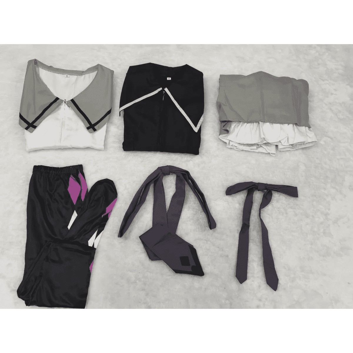 Homura Akemi Cosplay Uniform – Madoka Magica Magical Girl Dress Set - Costume Set / S