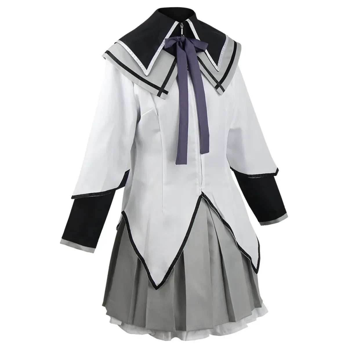 Homura Akemi Cosplay Uniform – Madoka Magica Magical Girl Dress Set - Costume Set / S
