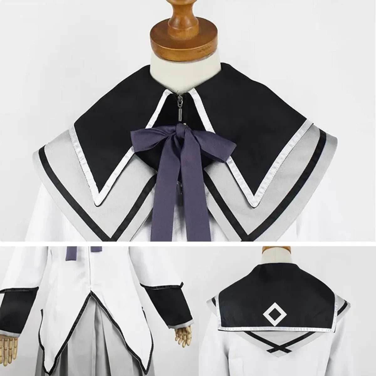 Homura Akemi Cosplay Uniform – Madoka Magica Magical Girl Dress Set - Costume Set / S