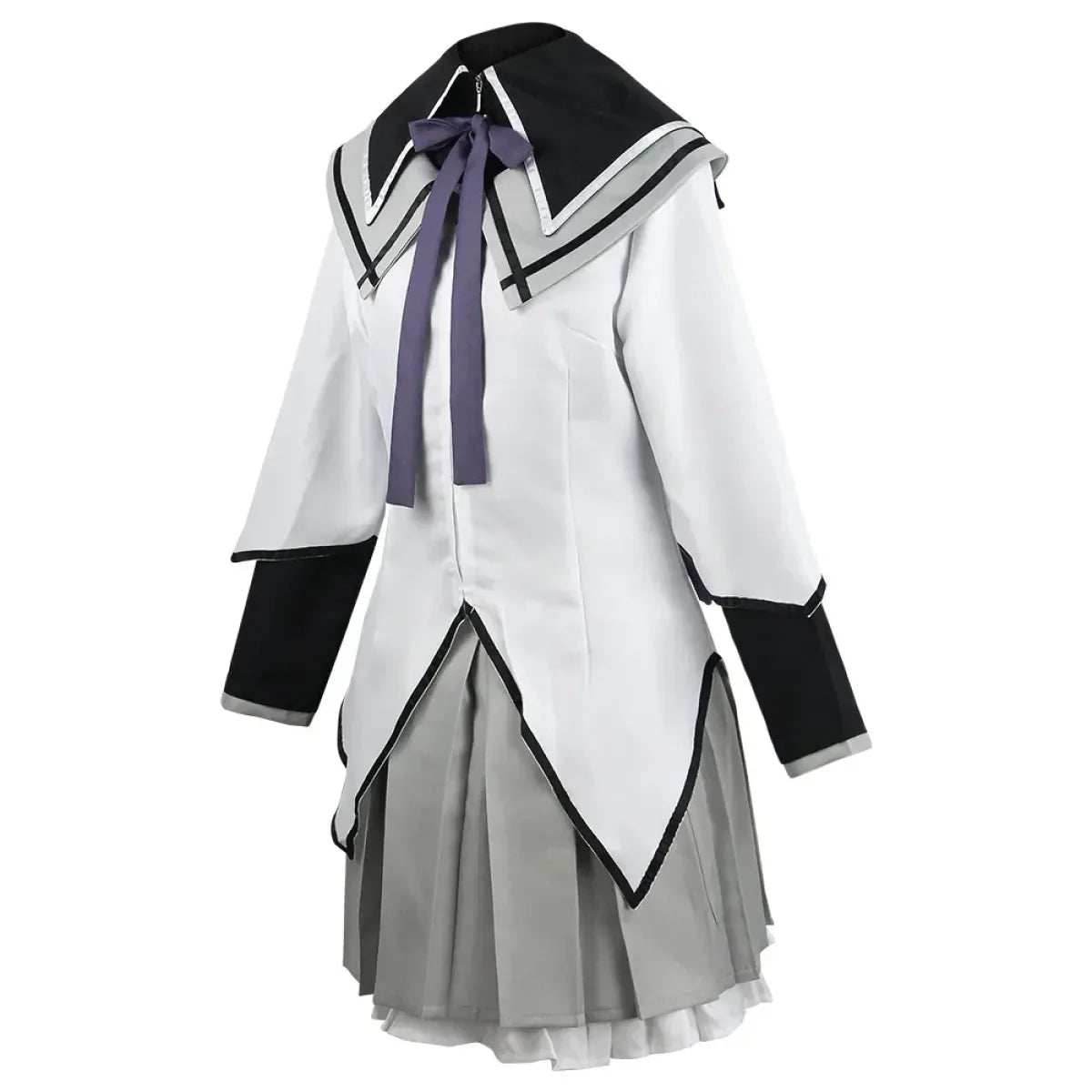 Homura Akemi Cosplay Uniform – Madoka Magica Magical Girl Dress Set - Costume Set / S