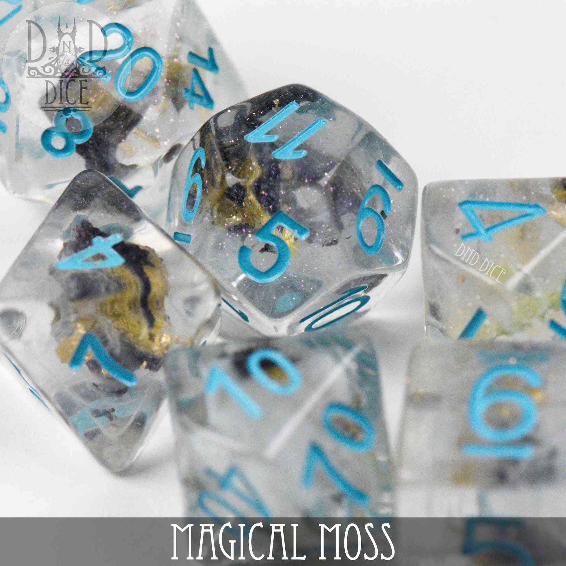 Magical Moss Dice Set