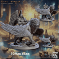 Malak Lionrider: Sculpt D (Female Angel Paladin Calvary Unit) - Wings / Helmet