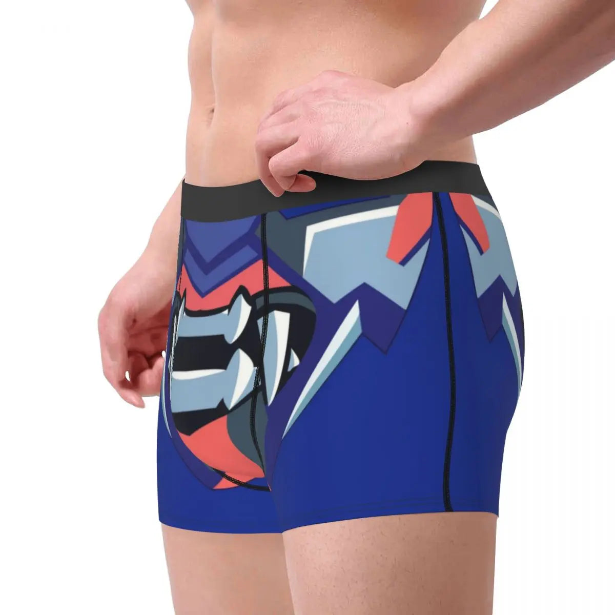 Male Cool Valorant Brimstone Cosplay Underwear Video Game Boxer Briefs Stretch Shorts Panties Underpants