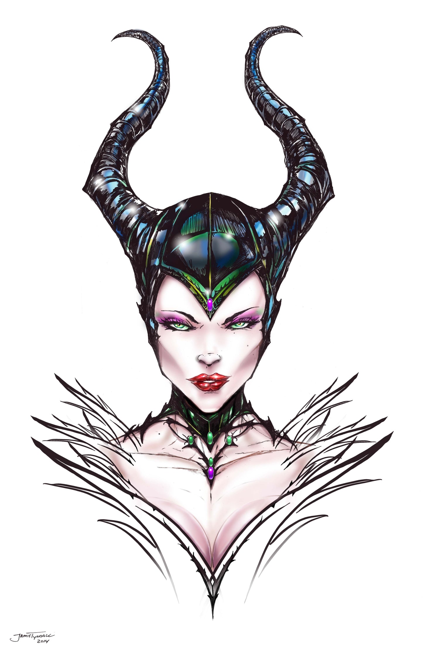 Malificient Print