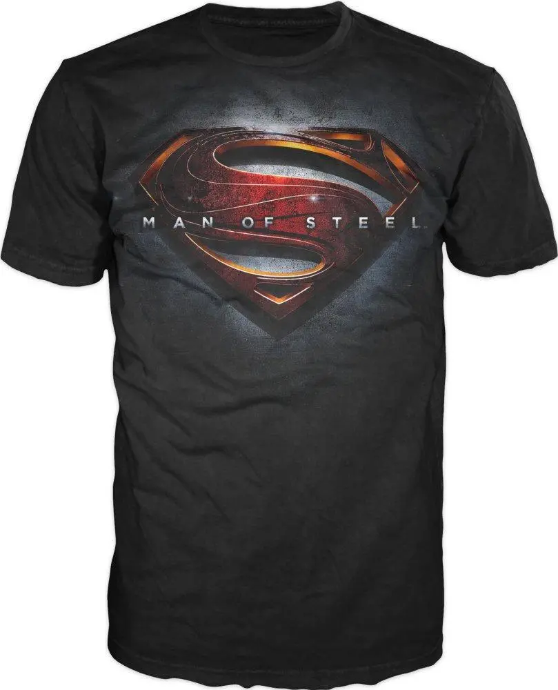 Man Of Steel Movie Logo T-shirt Tee Shirt