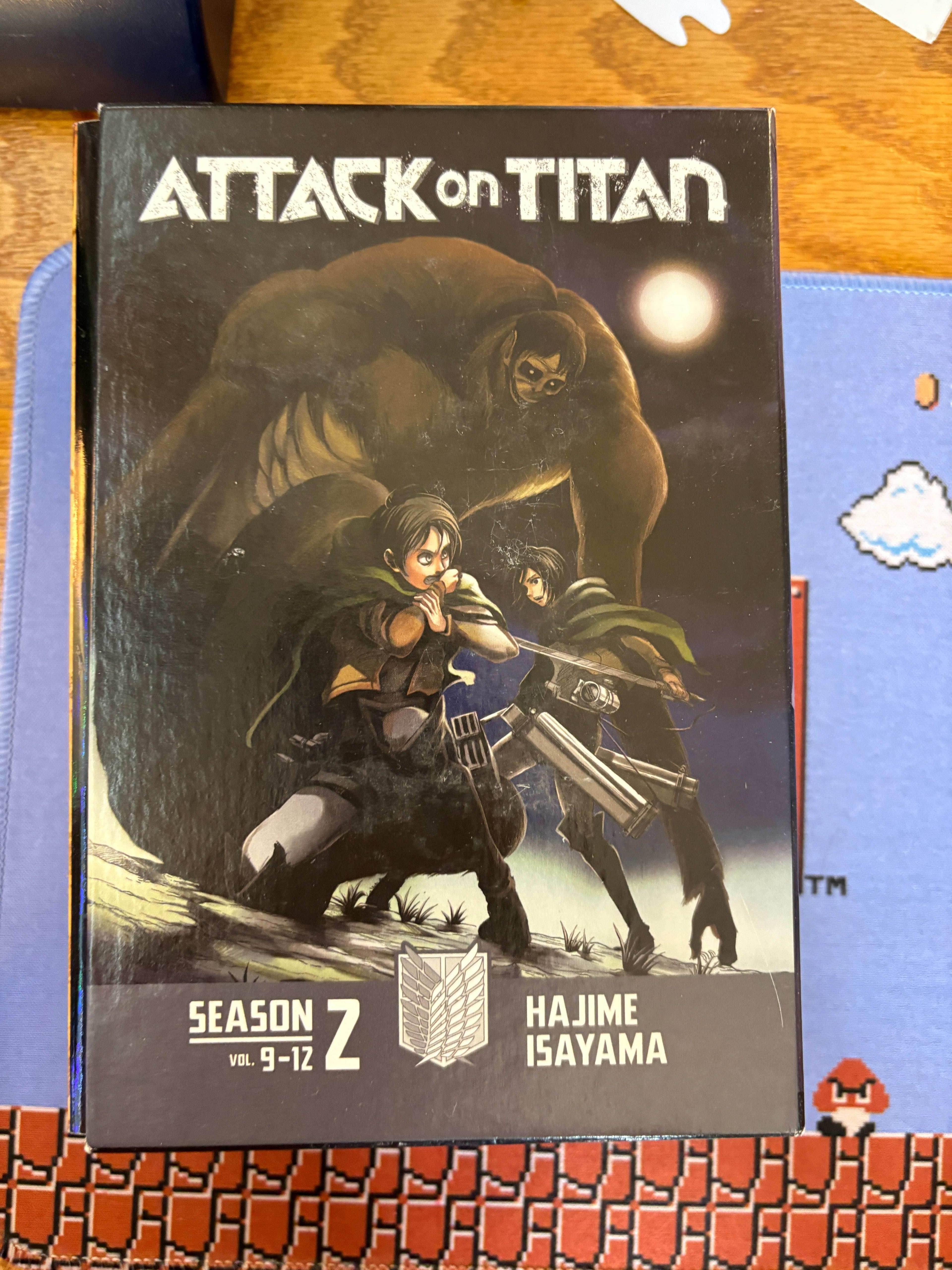 Attack on Titan Vol 9-12 Box Set - 