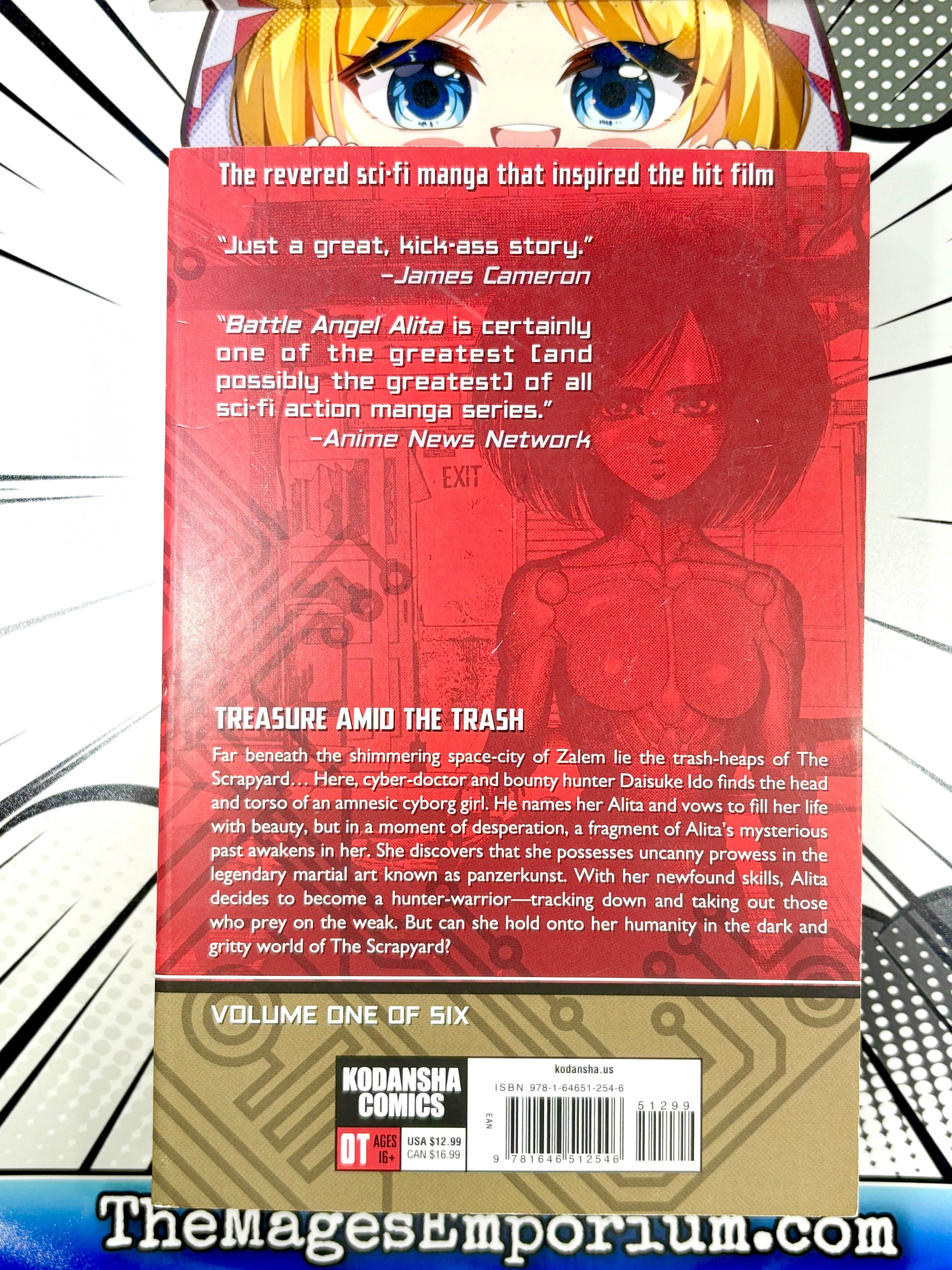 Battle Angel Alita Vol 1 Kodansha Manga - 