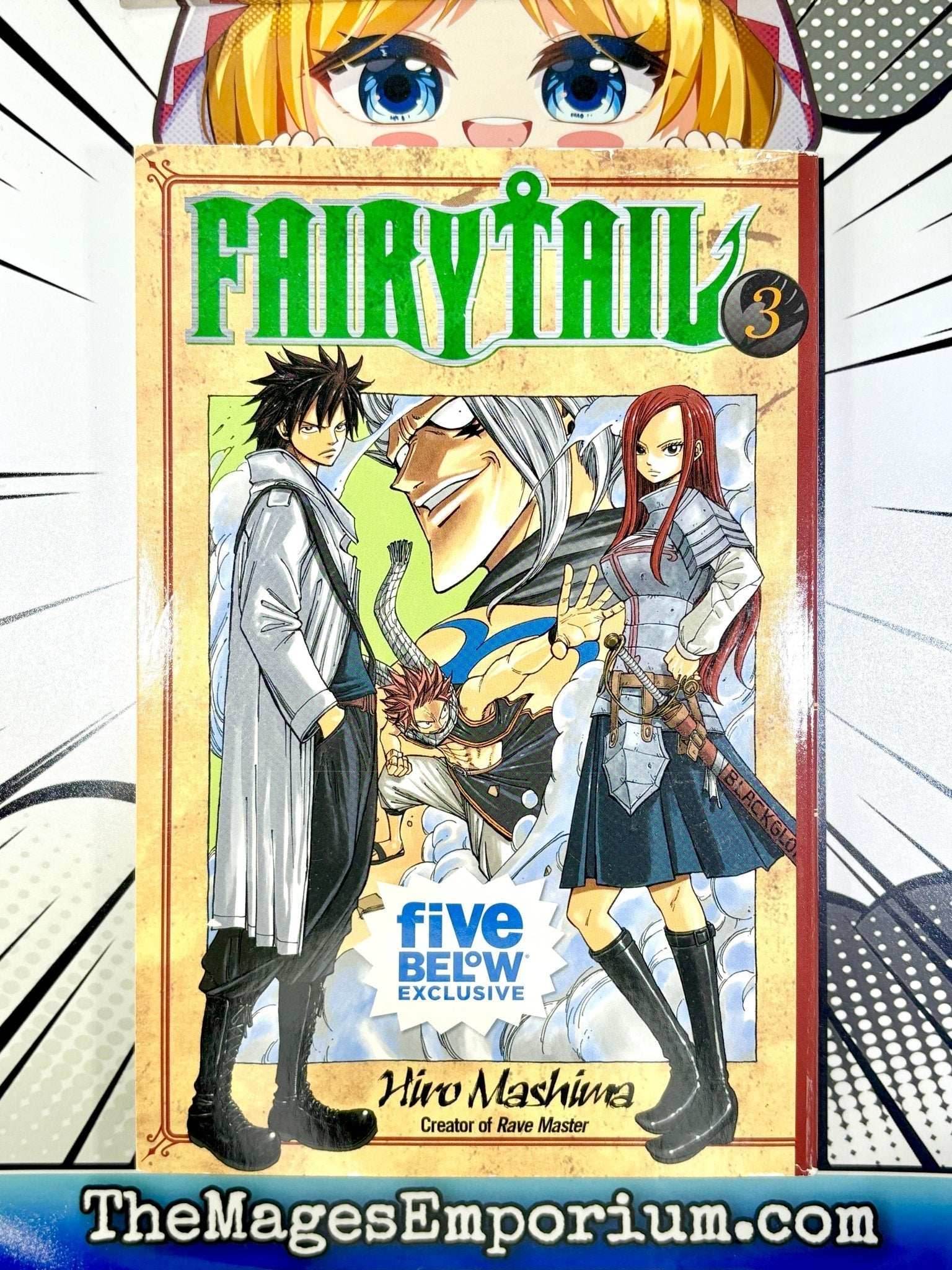 Fairy Tail Vol 3 Five Below Exclusive - 