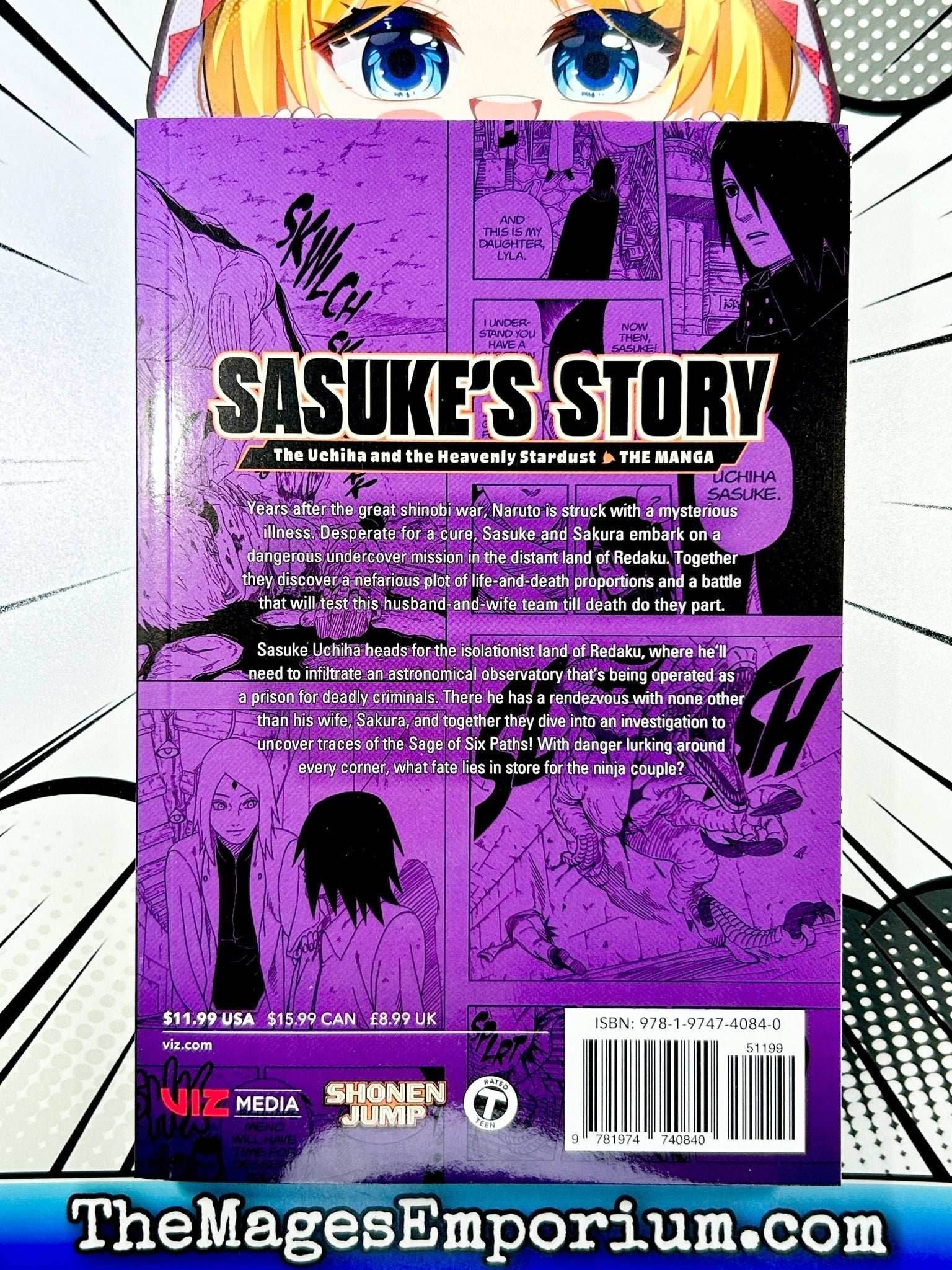 Naruto Sasuke's Story The Uchiha and the Heavenly Stardust The Manga Vol 1 - 