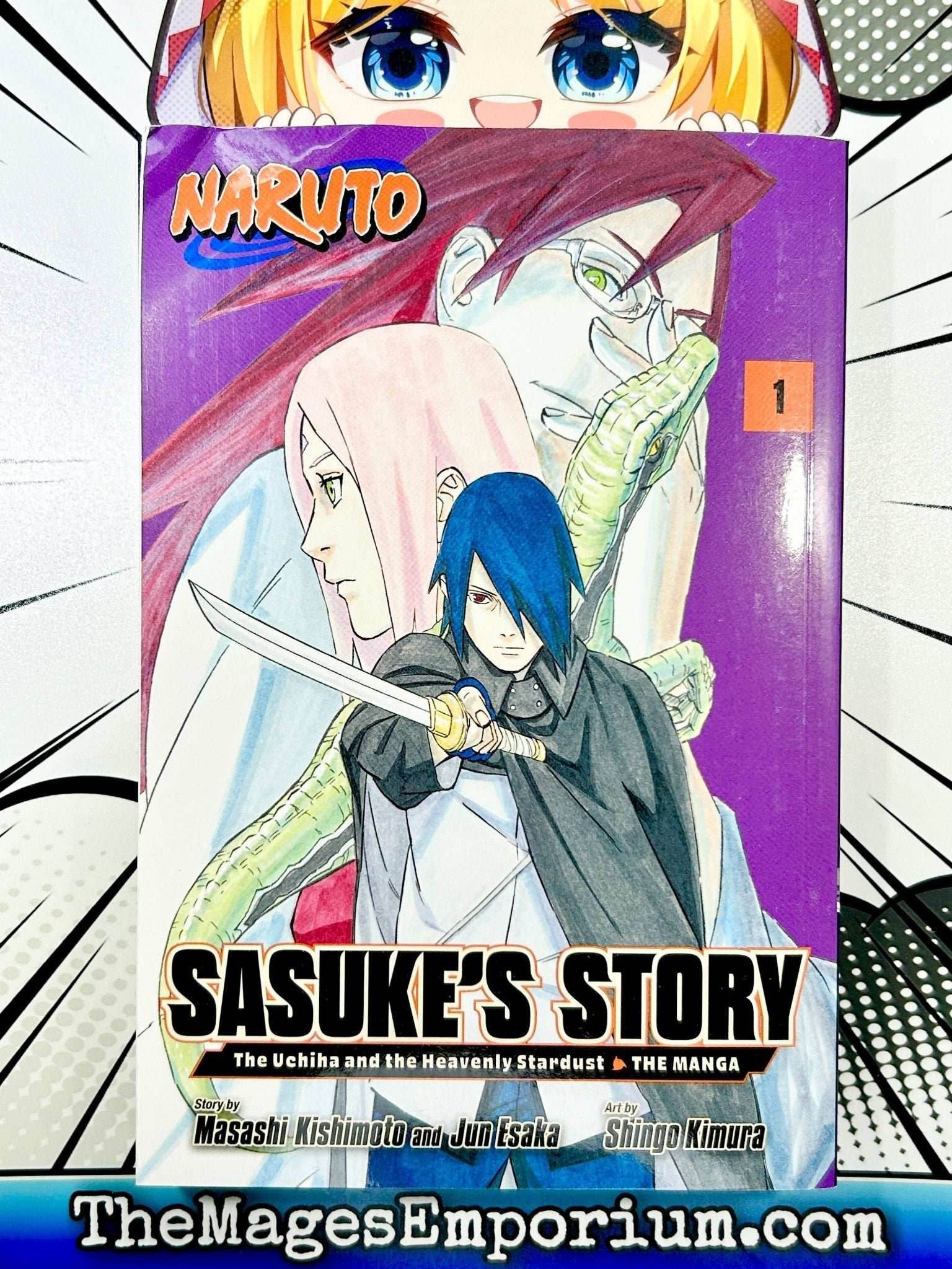 Naruto Sasuke's Story The Uchiha and the Heavenly Stardust The Manga Vol 1 - 