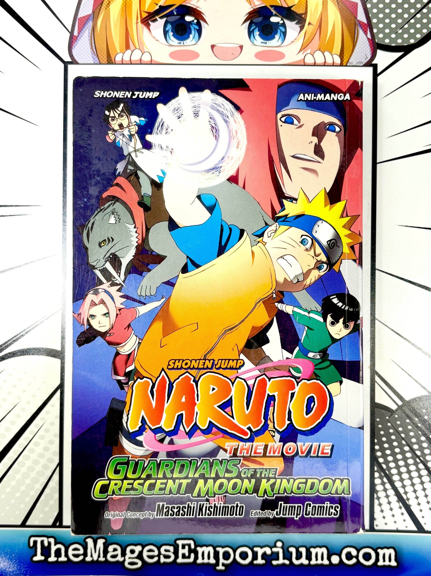 Naruto The Movie Guardians of the Crescent Moon Kingdom Ani-Manga - 