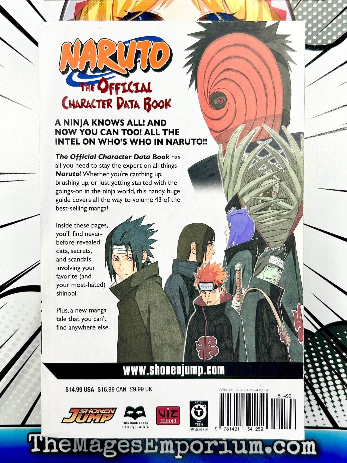 Naruto The Official Character Data Book - 