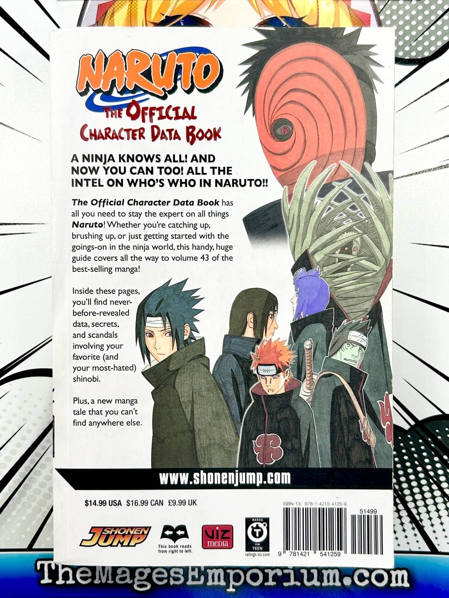 Naruto The Official Character Data Book - 