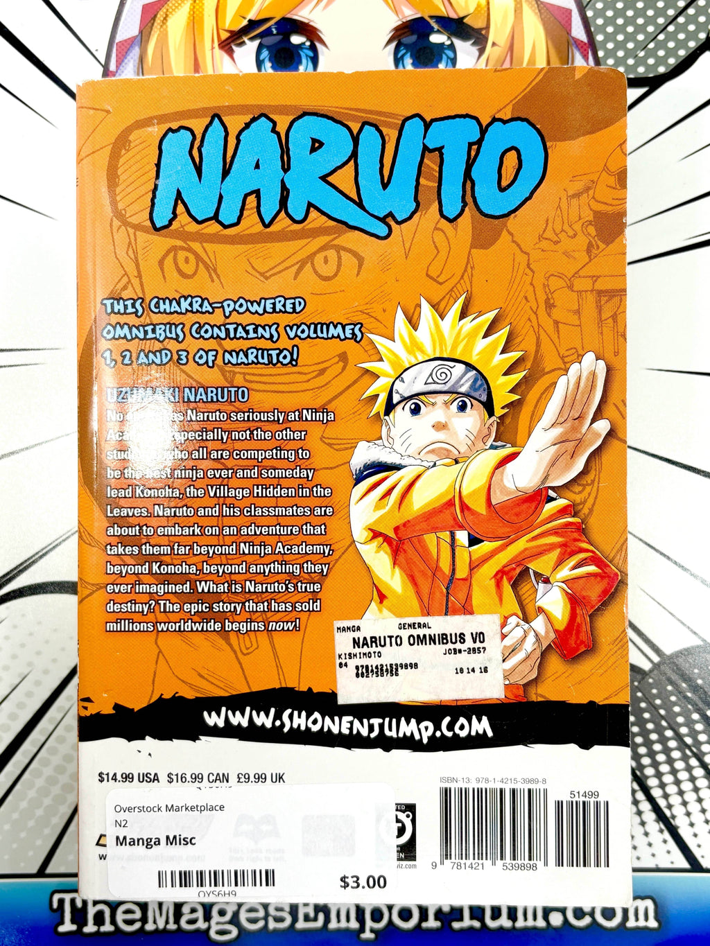 Naruto Vol 1-3 Omnibus - 
