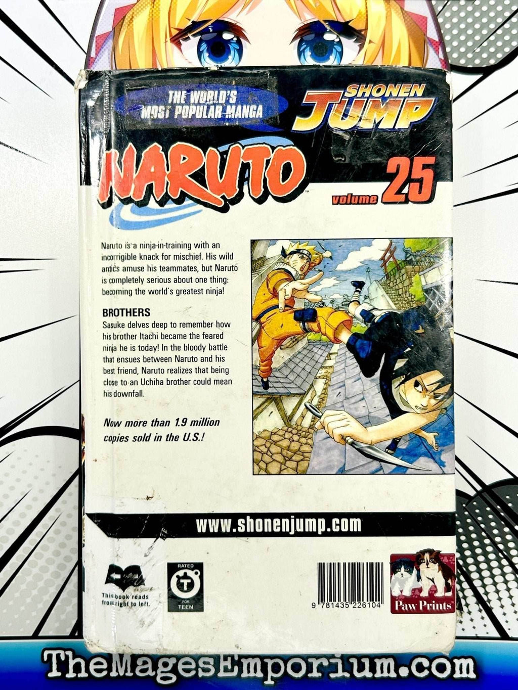 Naruto Vol 25 Hardcover - 