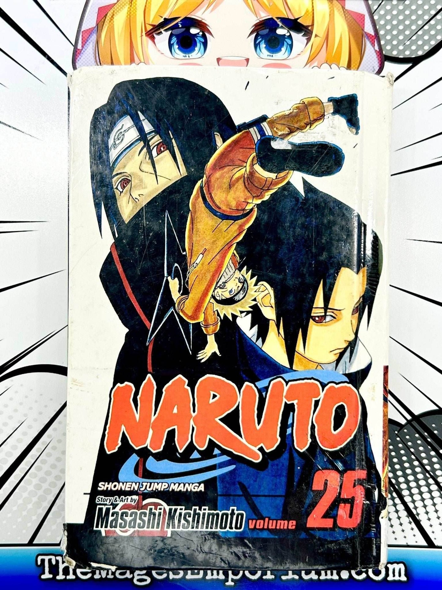 Naruto Vol 25 Hardcover - 