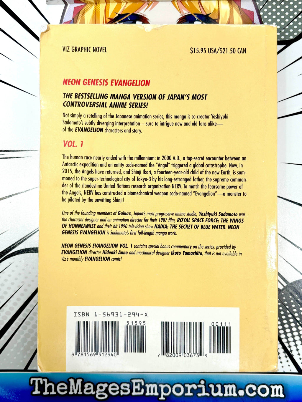 Neon Genesis Evangelion Vol 1 Oversized - 