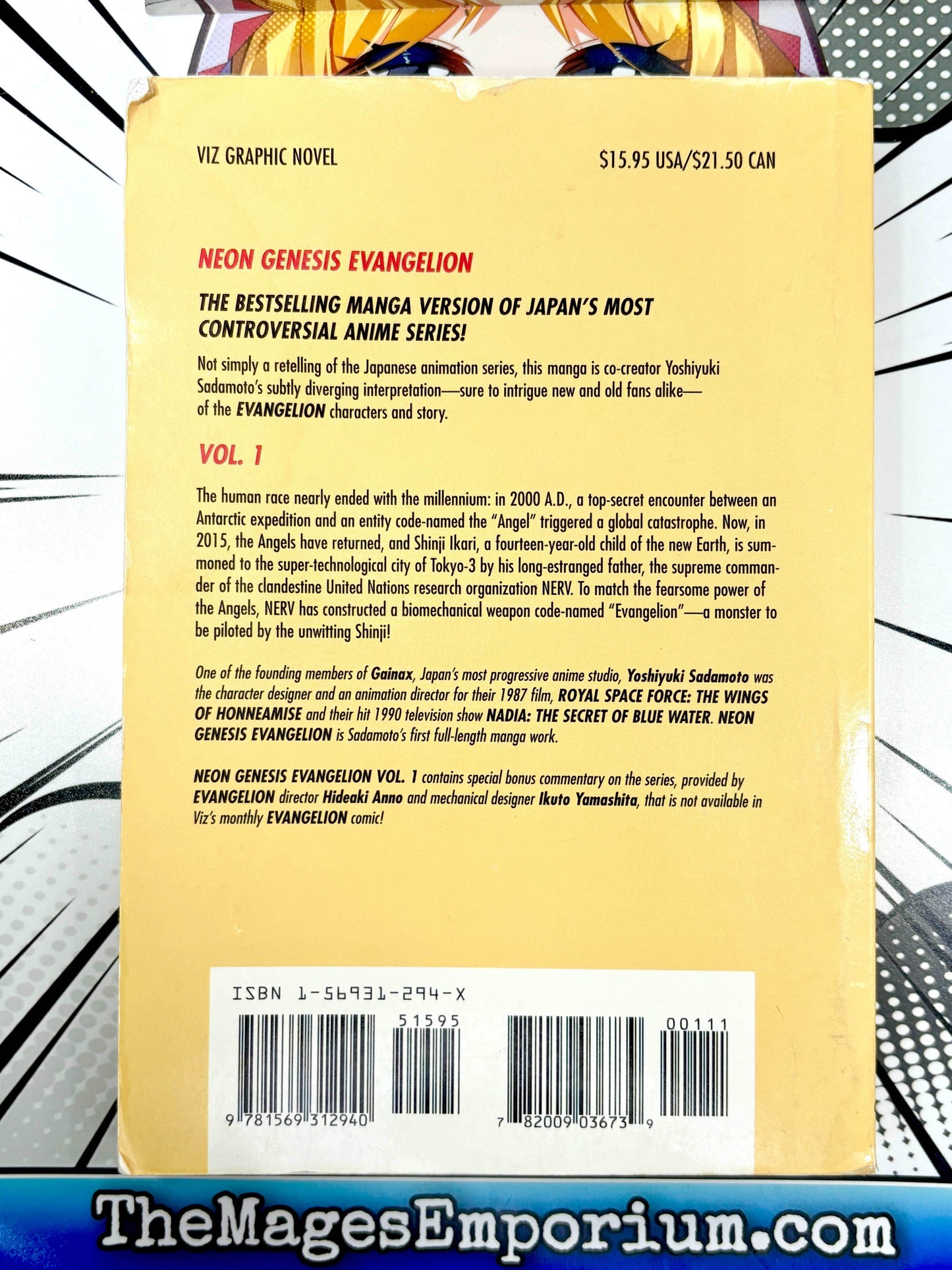 Neon Genesis Evangelion Vol 1 Oversized - 