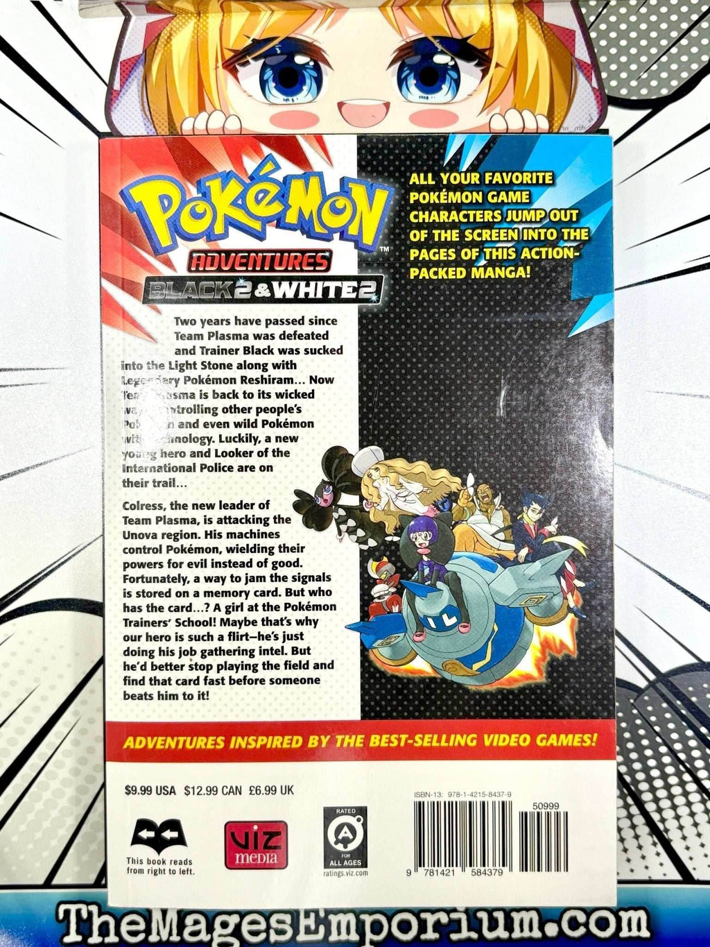 Pokemon Adventures Black 2 and White 2 Vol 1 - 