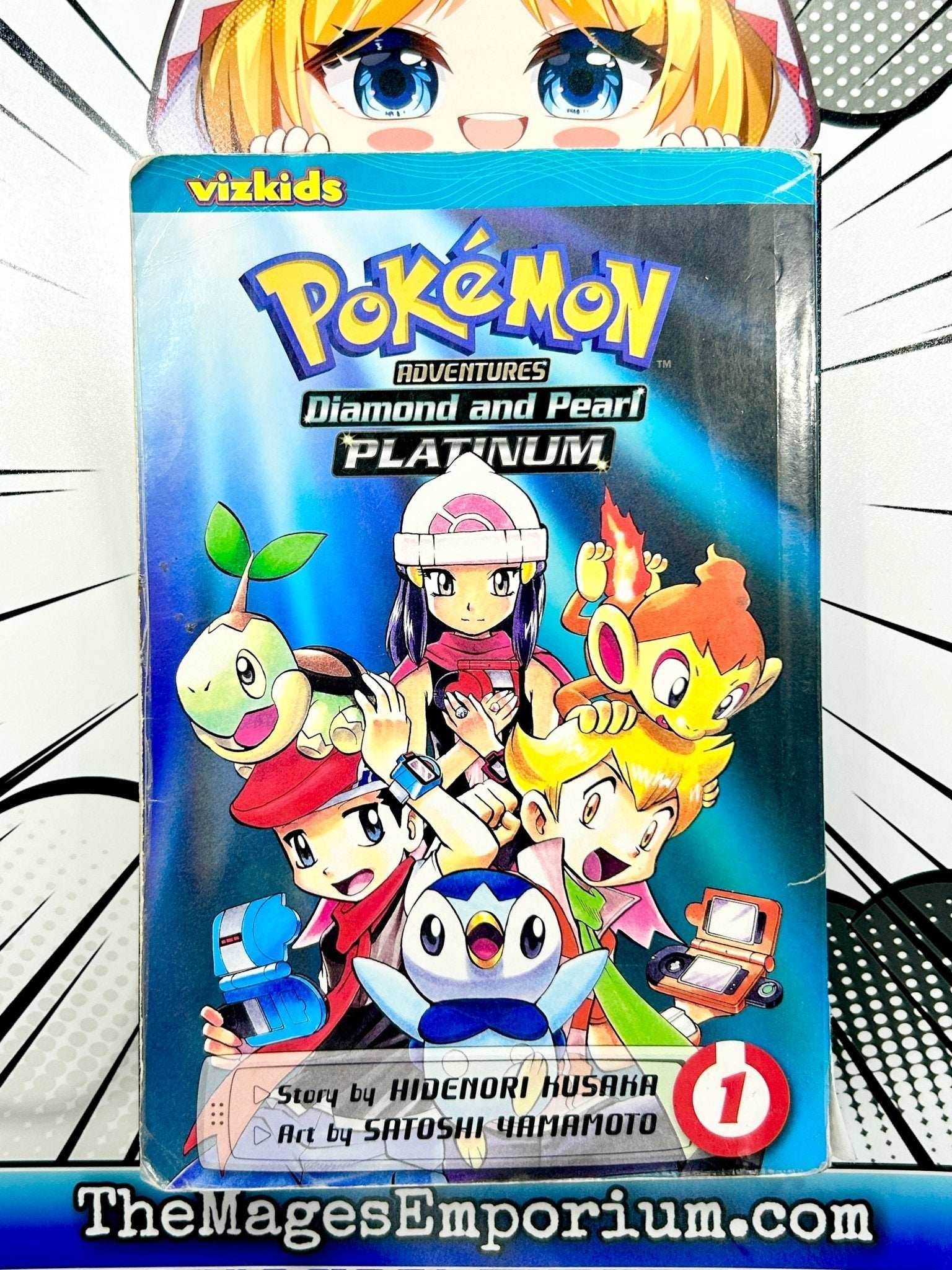 Pokemon Adventures Diamond and Pearl Platinum Vol 1 Ex Library - 