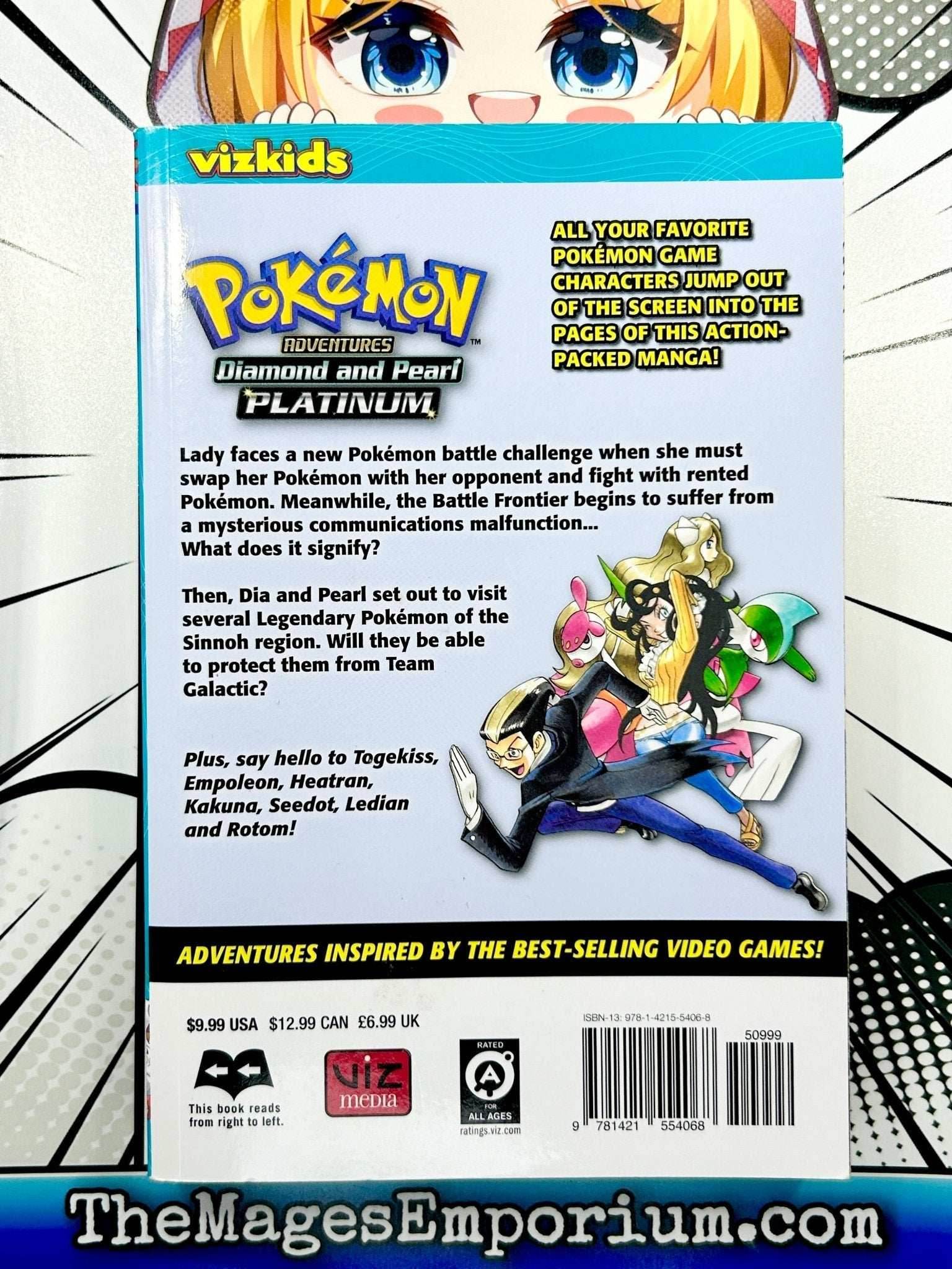 Pokemon Adventures Diamond and Pearl Platinum Vol 10 - 