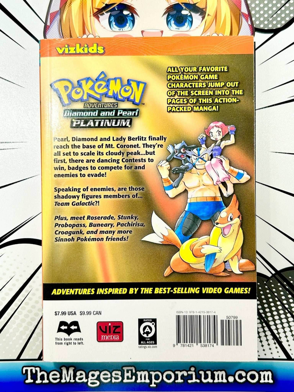Pokemon Adventures Diamond and Pearl Platinum Vol 2 - 