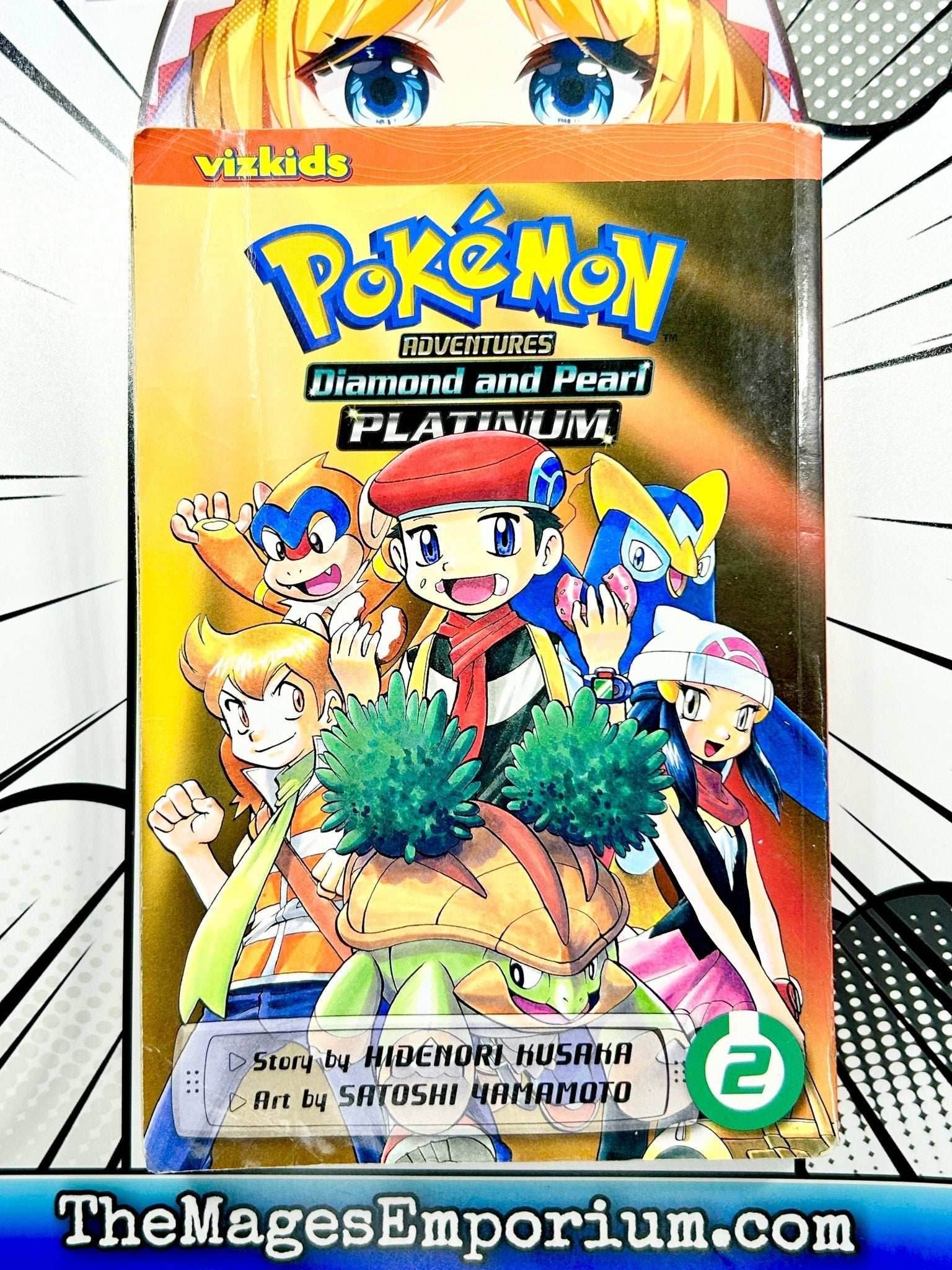 Pokemon Adventures Diamond and Pearl Platinum Vol 2 Ex Library - 