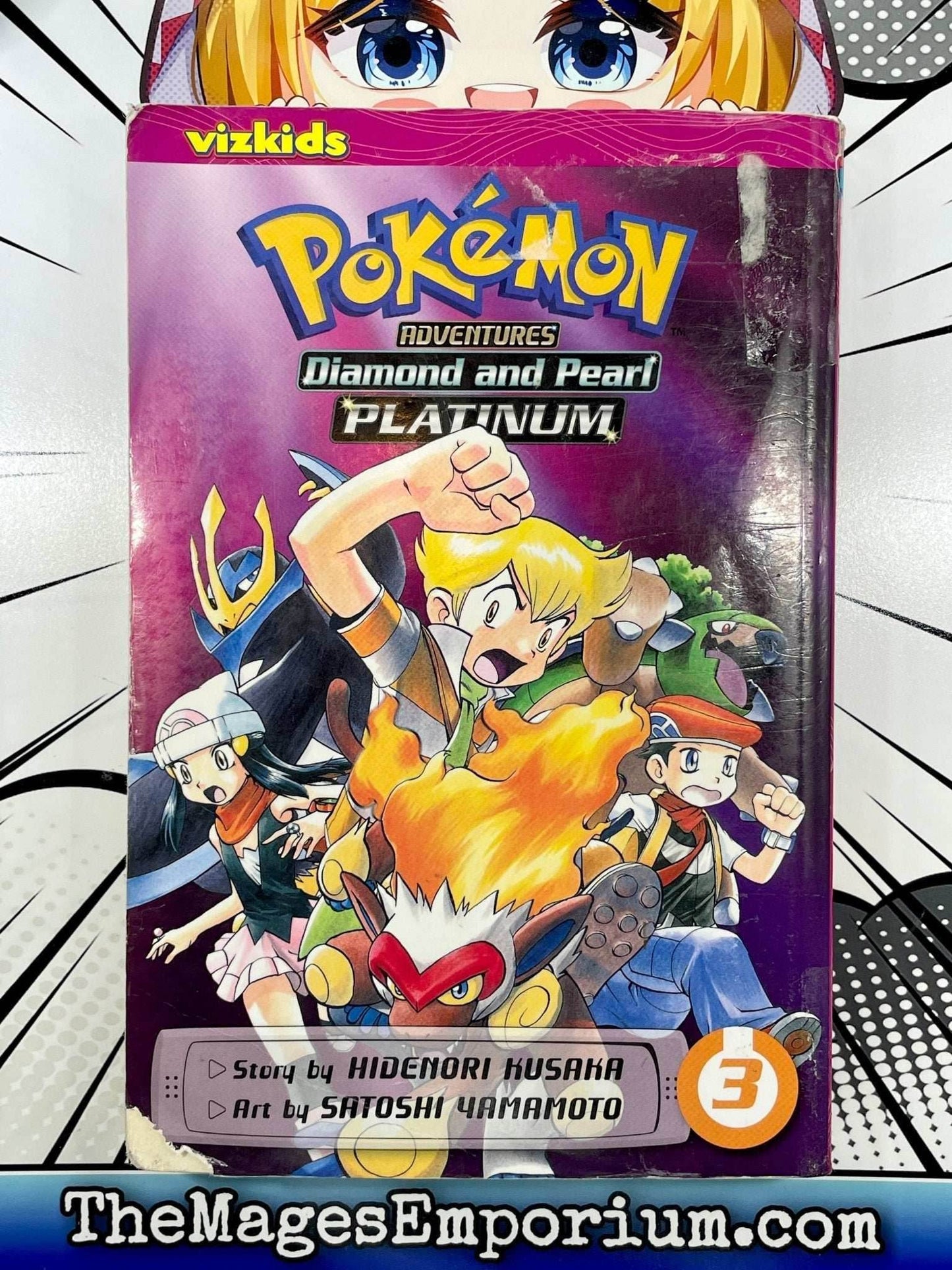 Pokemon Adventures Diamond and Pearl Platinum Vol 3 - 