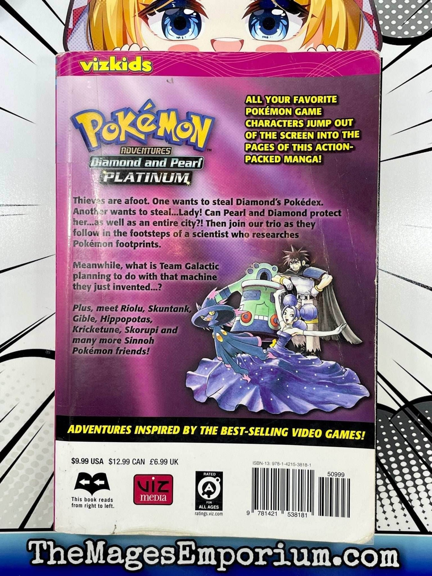 Pokemon Adventures Diamond and Pearl Platinum Vol 3 - 