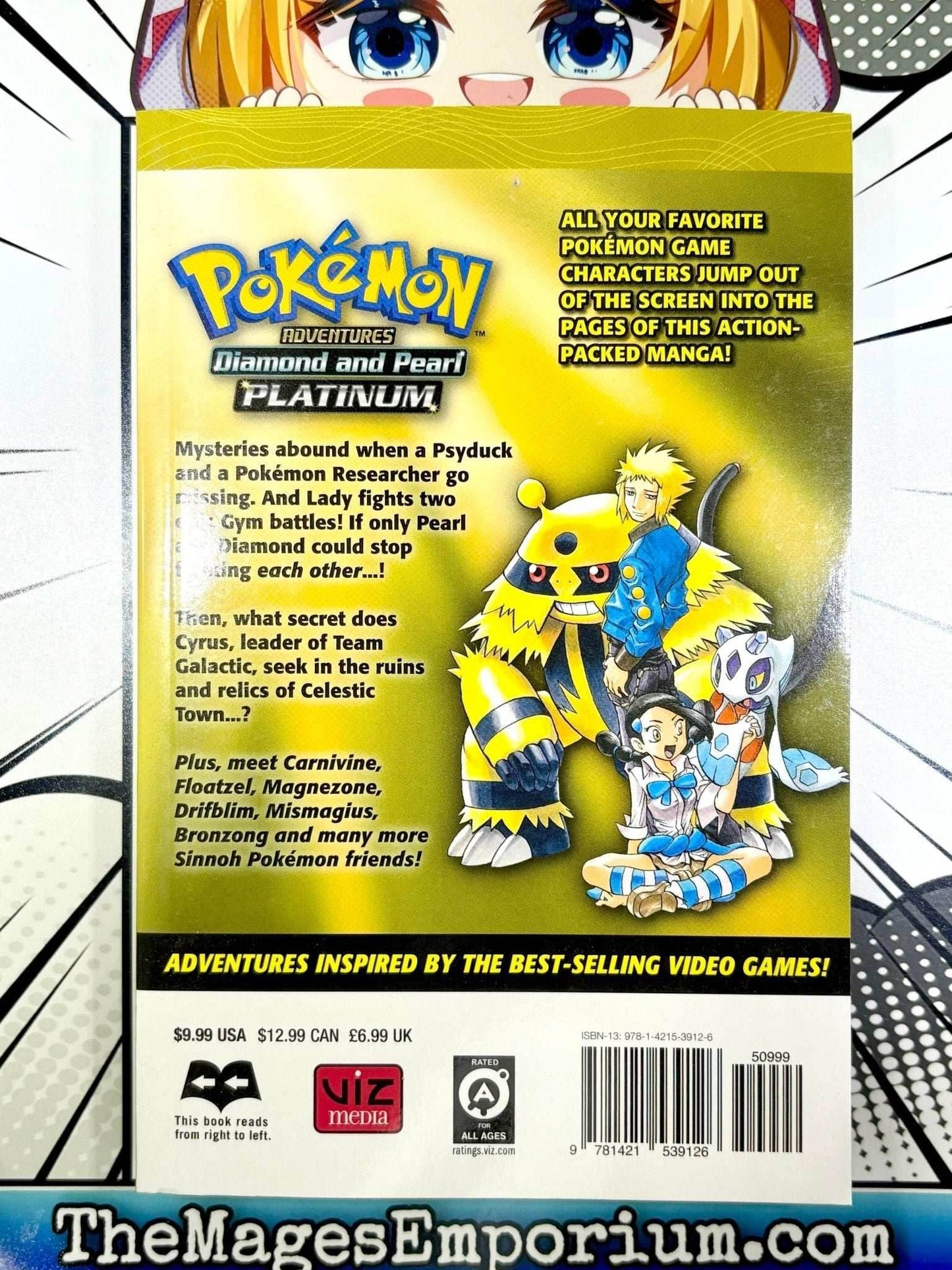 Pokemon Adventures Diamond and Pearl Platinum Vol 4 - 