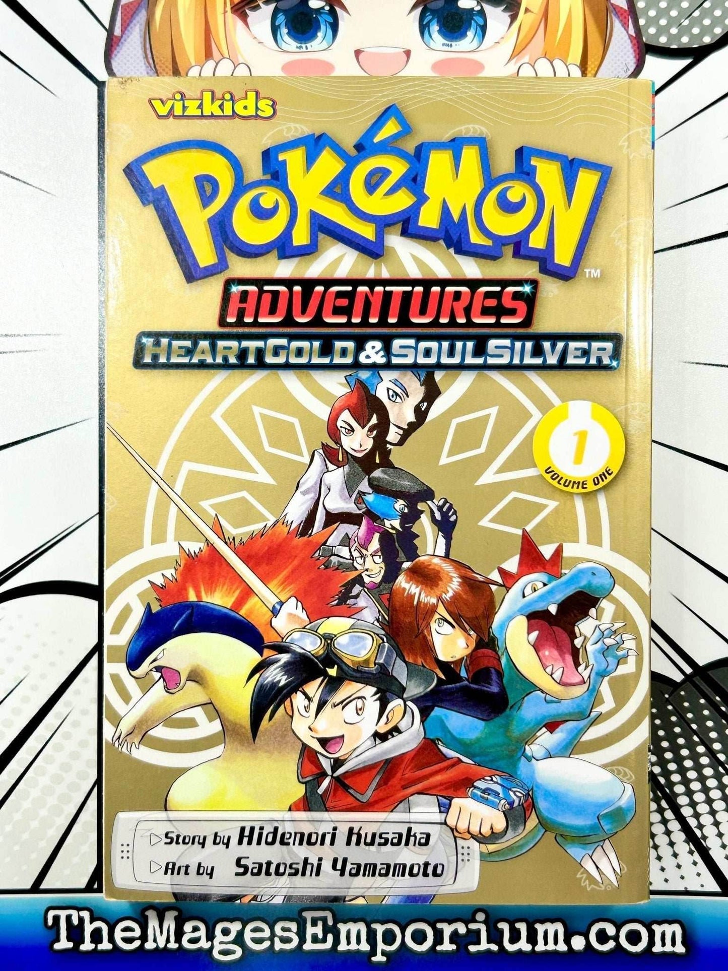 Pokemon Adventures Heart Gold and Soul Silver Vol 1 - 
