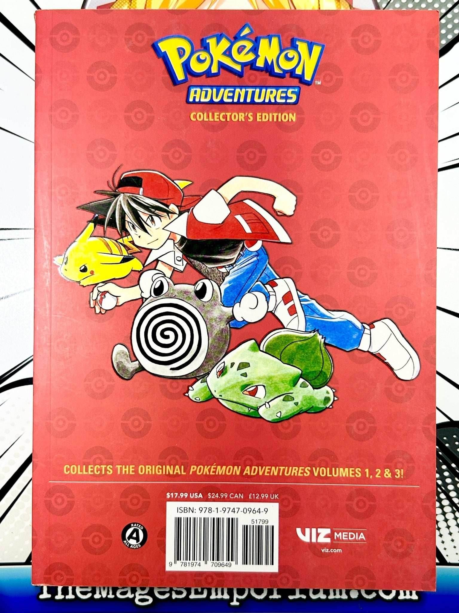 Pokemon Adventures Vol 1 Collectors Edition - 