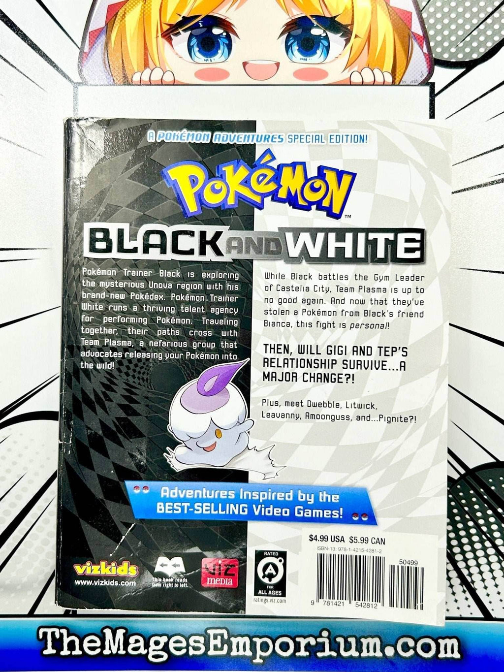 Pokemon Black and White Vol 6 Ex Library - 
