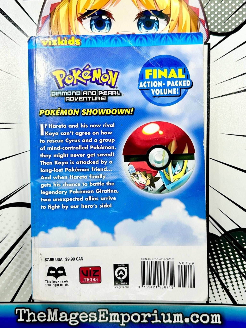 Pokemon Diamond and Pearl Adventure Vol 8 Ex Library - 